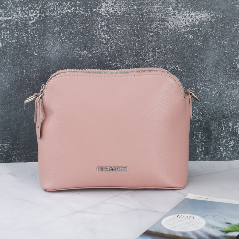 Legally Blonde - Blushed Pink Genuine Leather Sling Bag