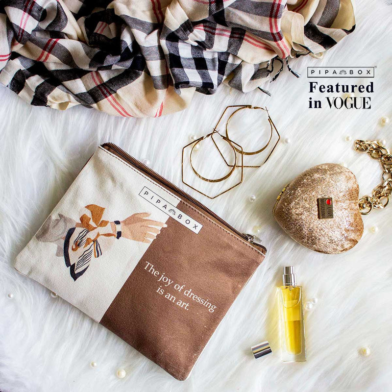 Scarfilicious - Canvas Pouch