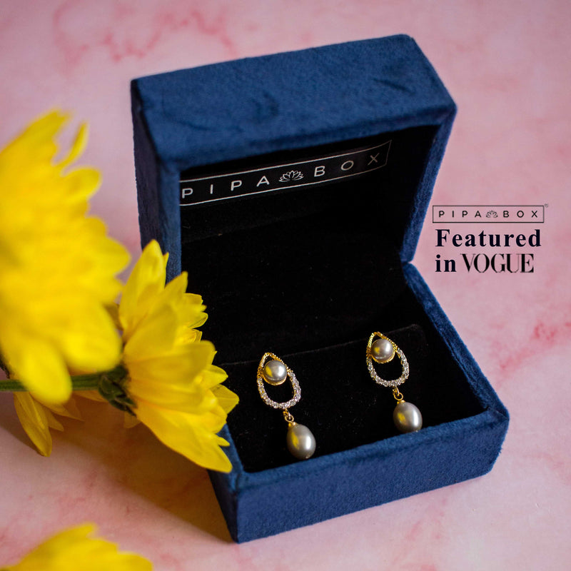 Bulan - 100% Fresh Water Pearl Earrings