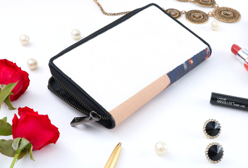 Bohemian Soul - Canvas & Leather Ladies Wallet