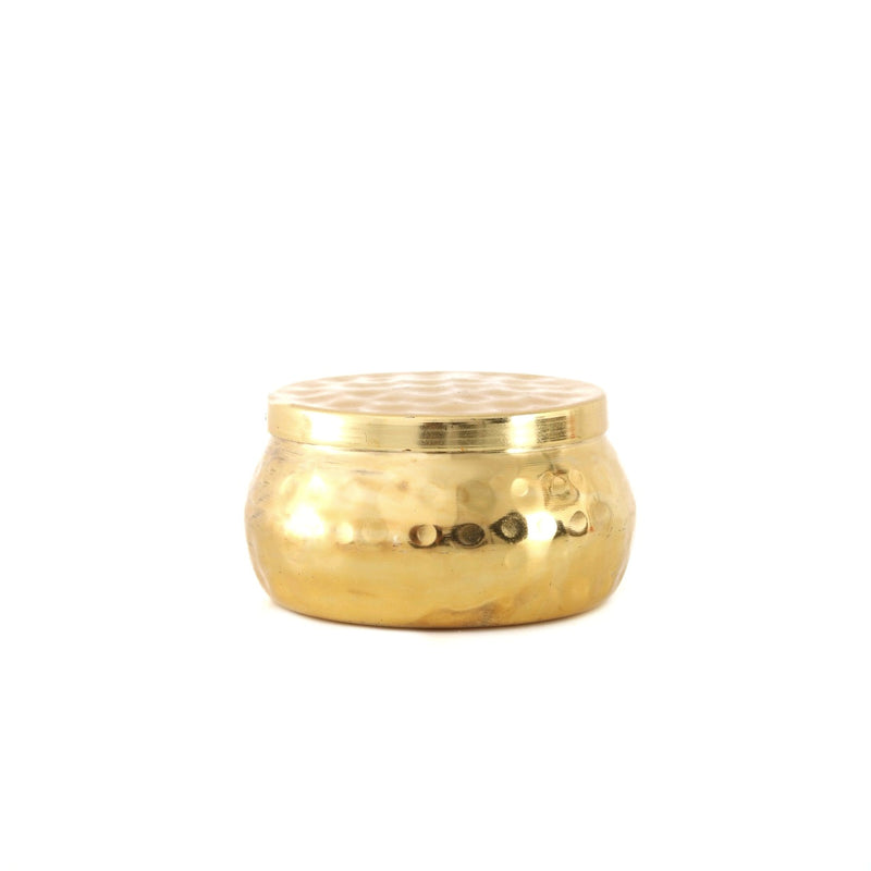 Karina - Soy Wax Brass Container Candle
