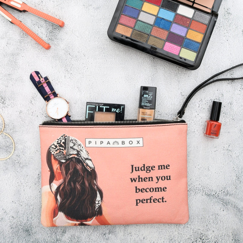 Au Contraire - Multi Purpose Canvas Pouch