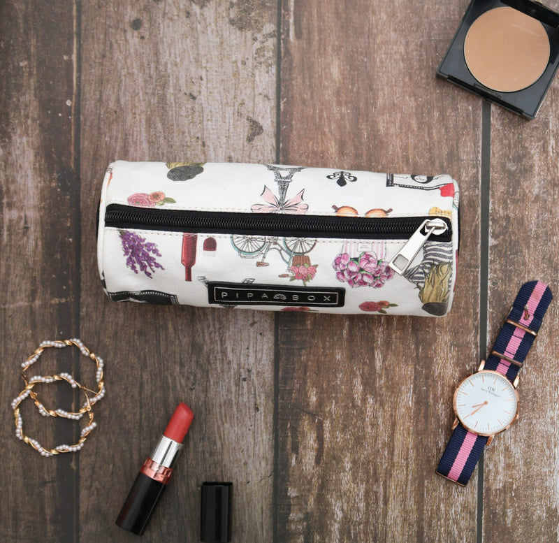 Found In Paris - Canvas Pencil Pouch
