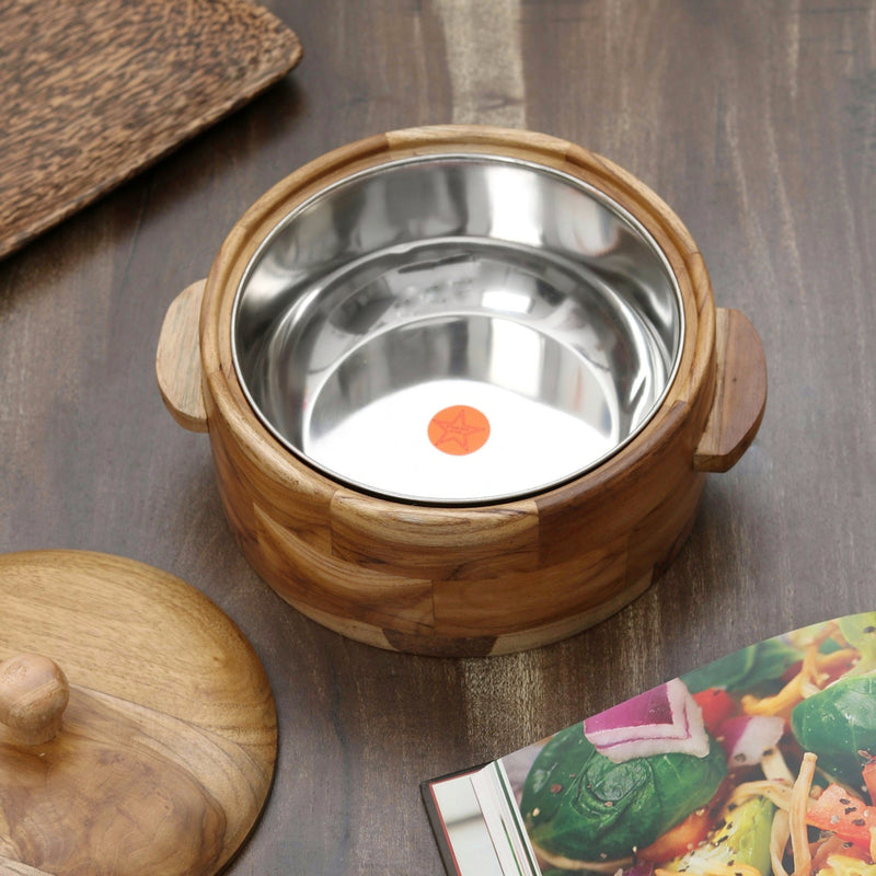 Solace Wooden Casserole