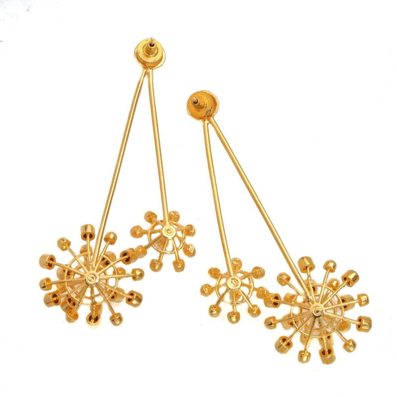Empress Statement Earrings - Floral