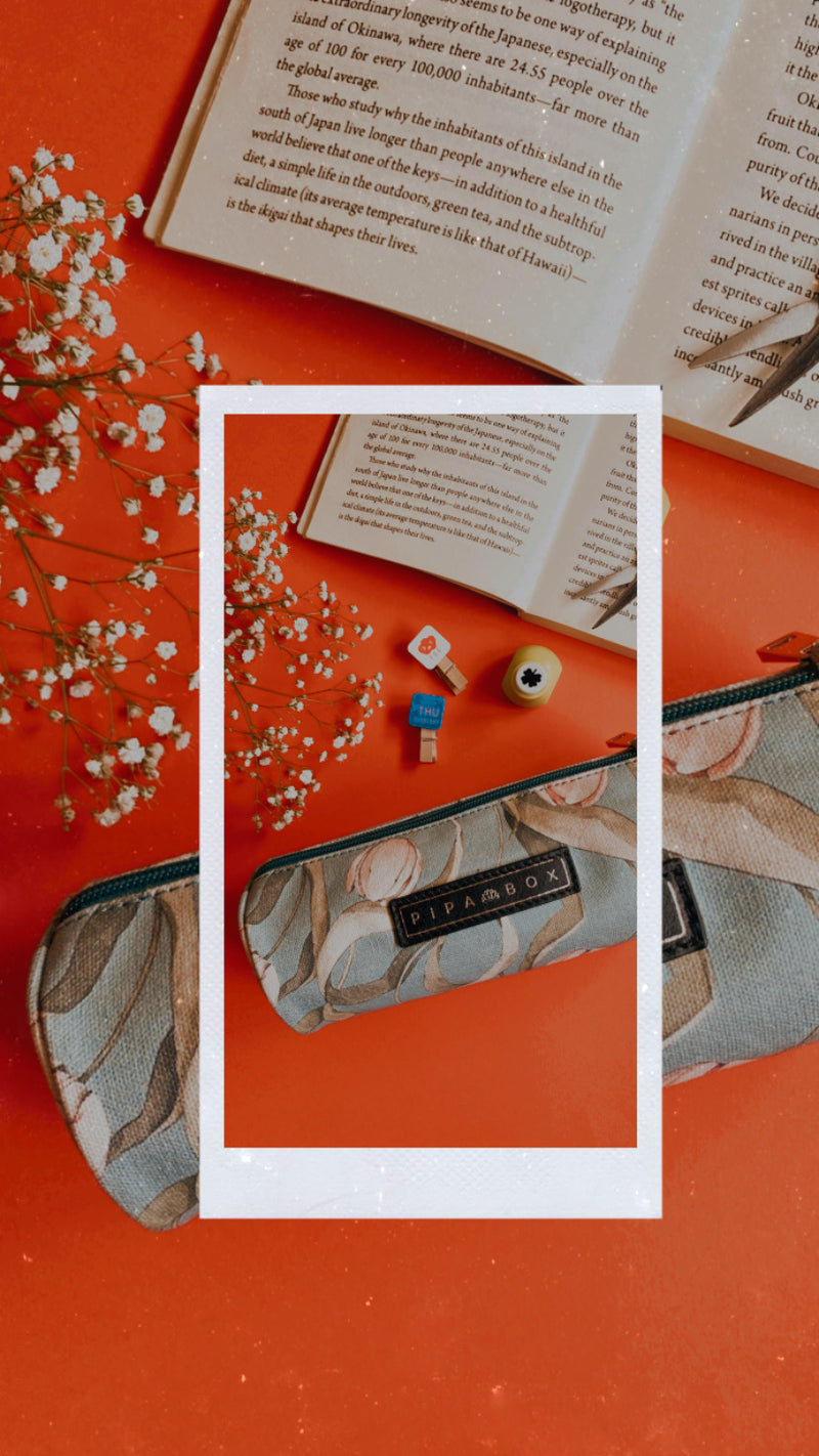 Tulip - Canvas Pencil Case