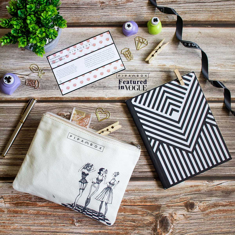 Rouge a Levres - Canvas Pouch