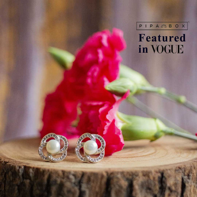Marigold - 100% Fresh Water Pearl Studs