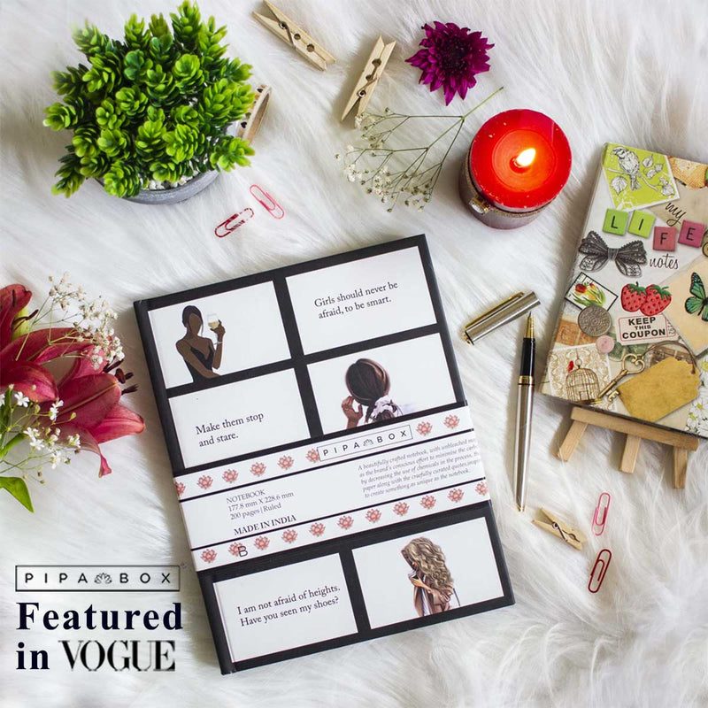 Inspirational Notebook - Shades of a woman