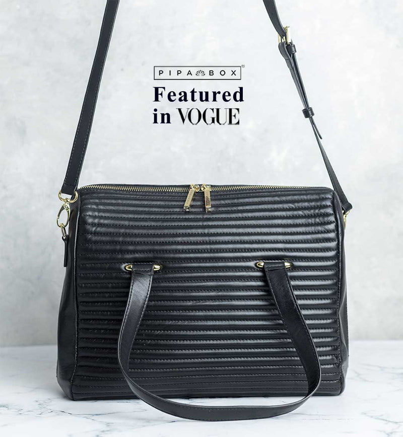 Angela - Genuine Leather Laptop Bag