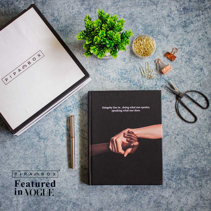 Integrity - Hardbound Notebook