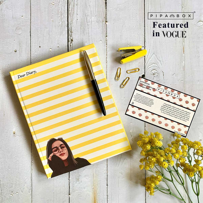 Sunny Sorbet - Hard Bound Notebook