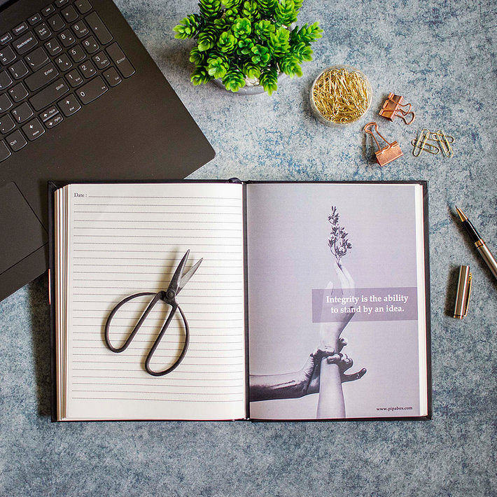 Integrity - Hardbound Notebook