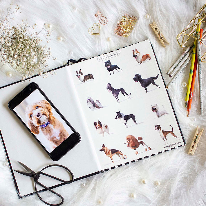 Society of Woof (Female) - Hardbound Notebook