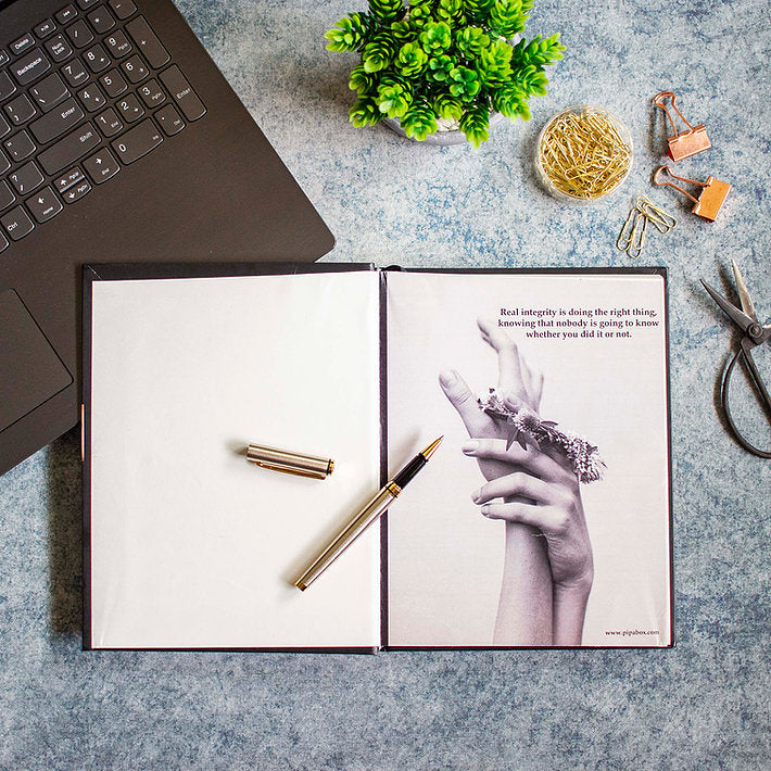 Integrity - Hardbound Notebook