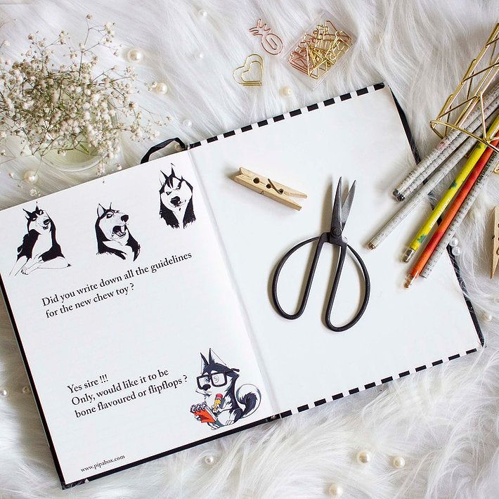 Society of Woof (Male) - Hardbound Notebook