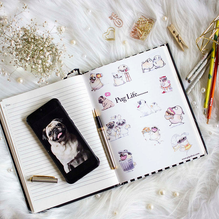 Society of Woof (Female) - Hardbound Notebook