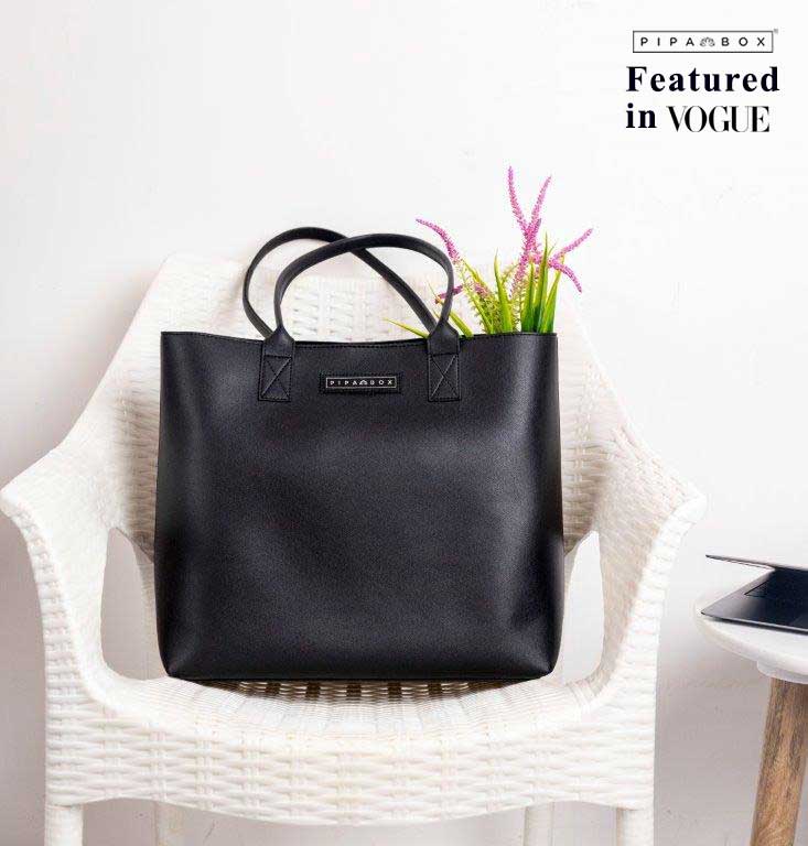 GIANA - Black Tote bag