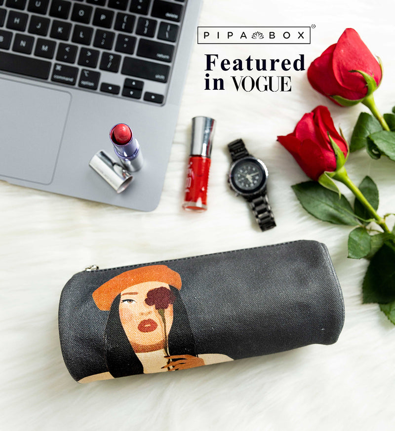 Senorita-Canvas Pencil Case