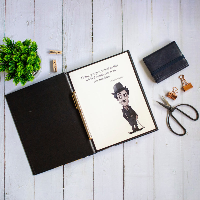 Tribute to Caricature - Hardbound Notebook