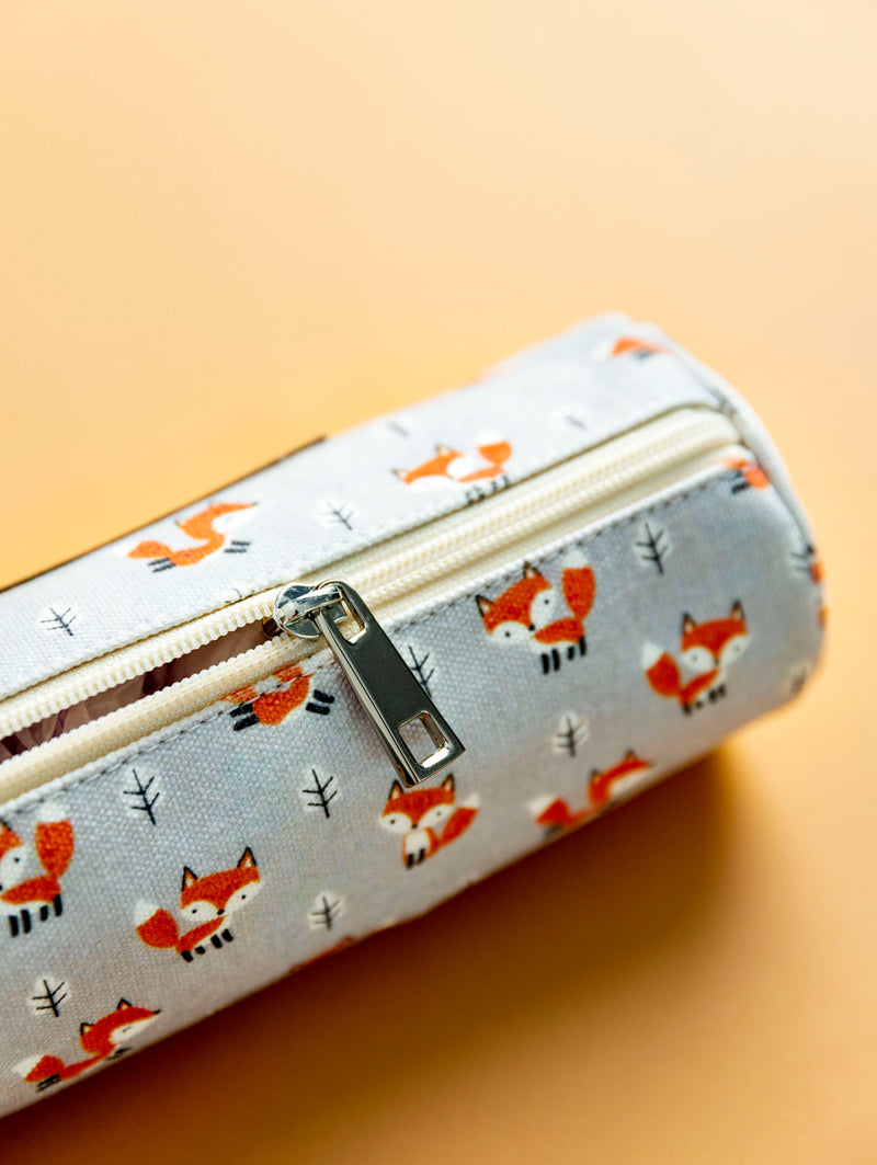 Fox - Canvas Pencil Case