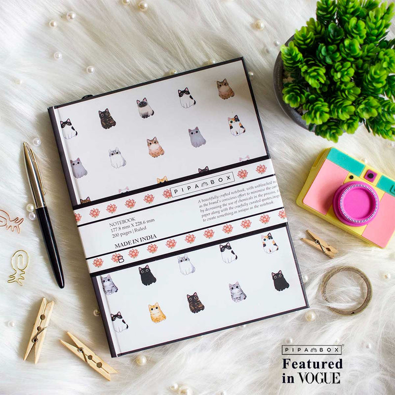Felinity - Inspirational Hardbound Notebook