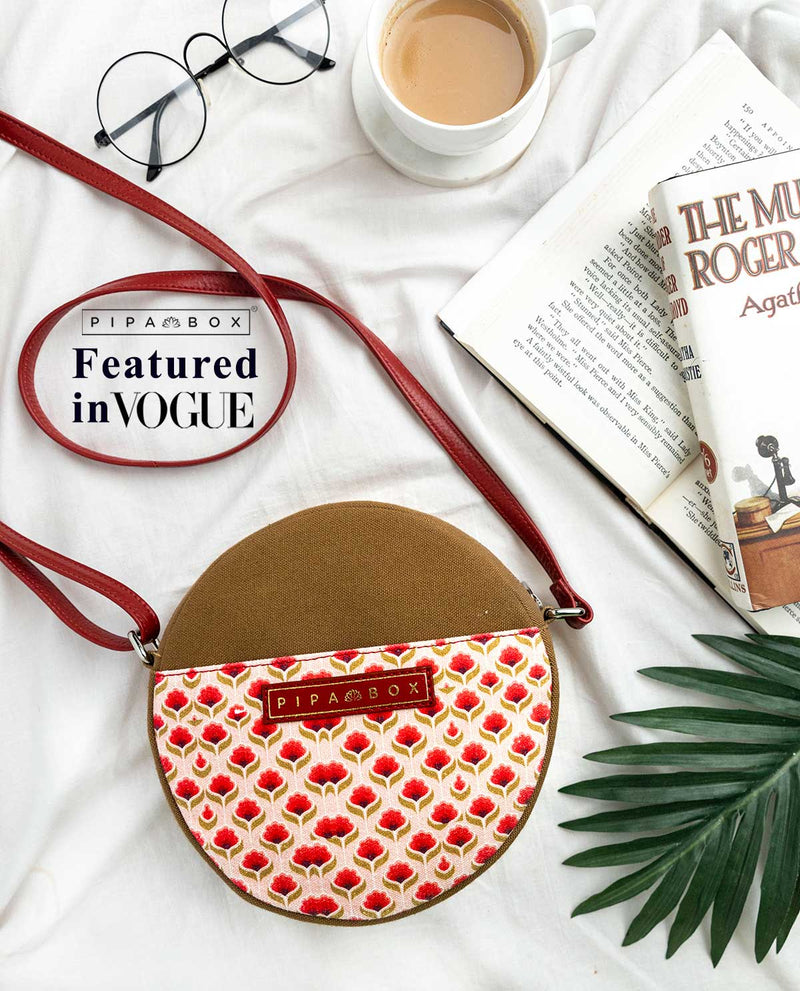 FLORET - Round Sling Bag