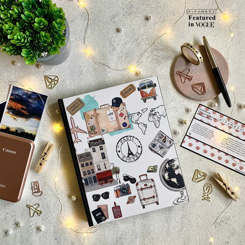 Globetrotter - Inspirational Hardbound Notebook
