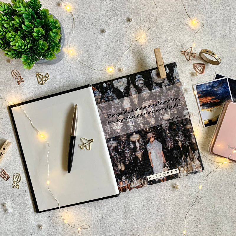 Globetrotter - Inspirational Hardbound Notebook