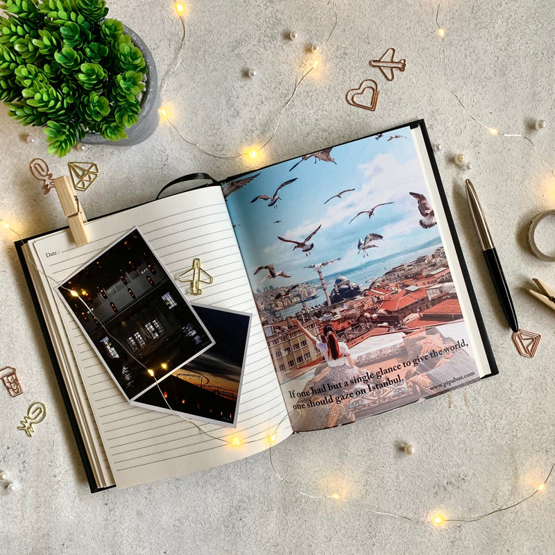 Globetrotter - Inspirational Hardbound Notebook