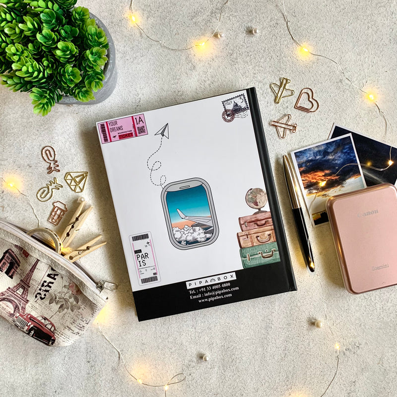 Globetrotter - Inspirational Hardbound Notebook