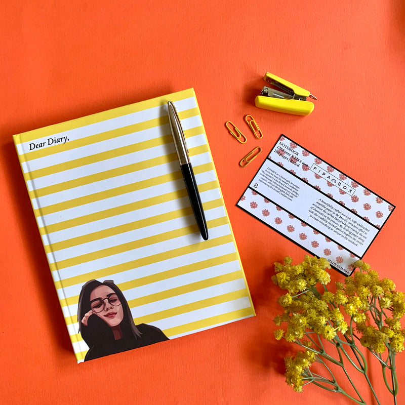 Sunny Sorbet - Hard Bound Notebook