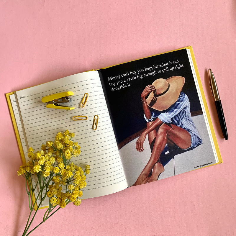 Sunny Sorbet - Hard Bound Notebook