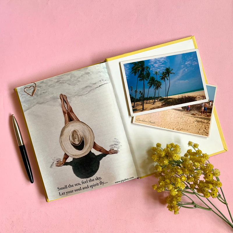 Sunny Sorbet - Hard Bound Notebook
