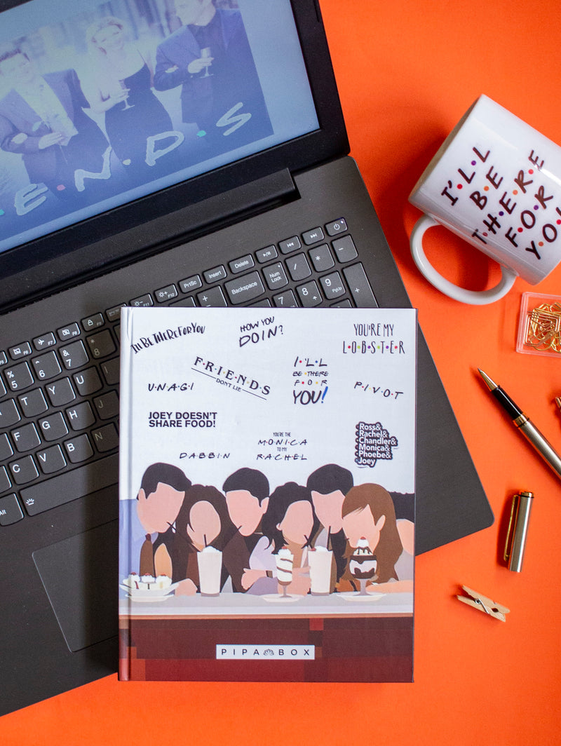 Friends - Inspirational Hardbound Notebook