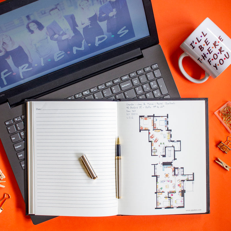 Friends - Inspirational Hardbound Notebook