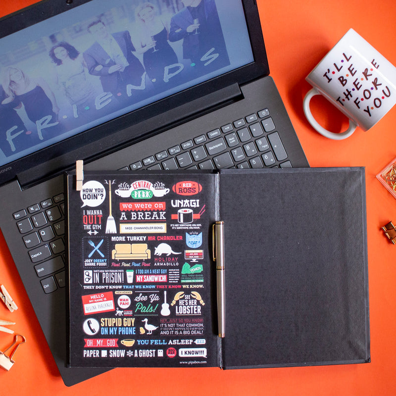 Friends - Inspirational Hardbound Notebook