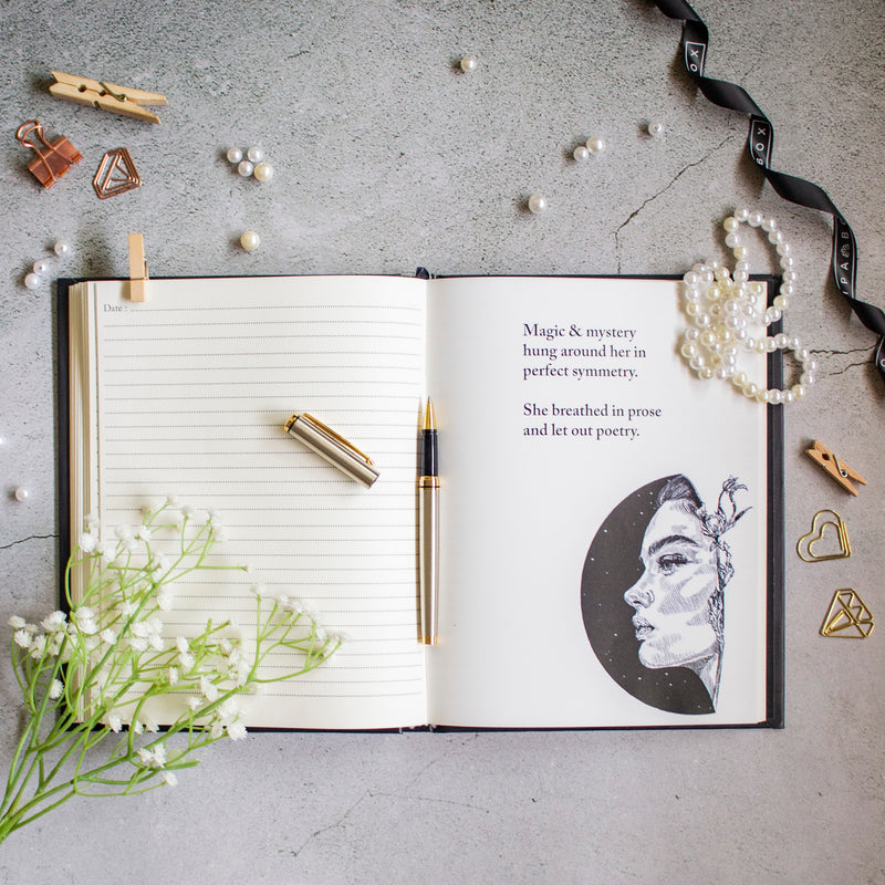 Inspirational Notebook Dairy - Blessed Be She