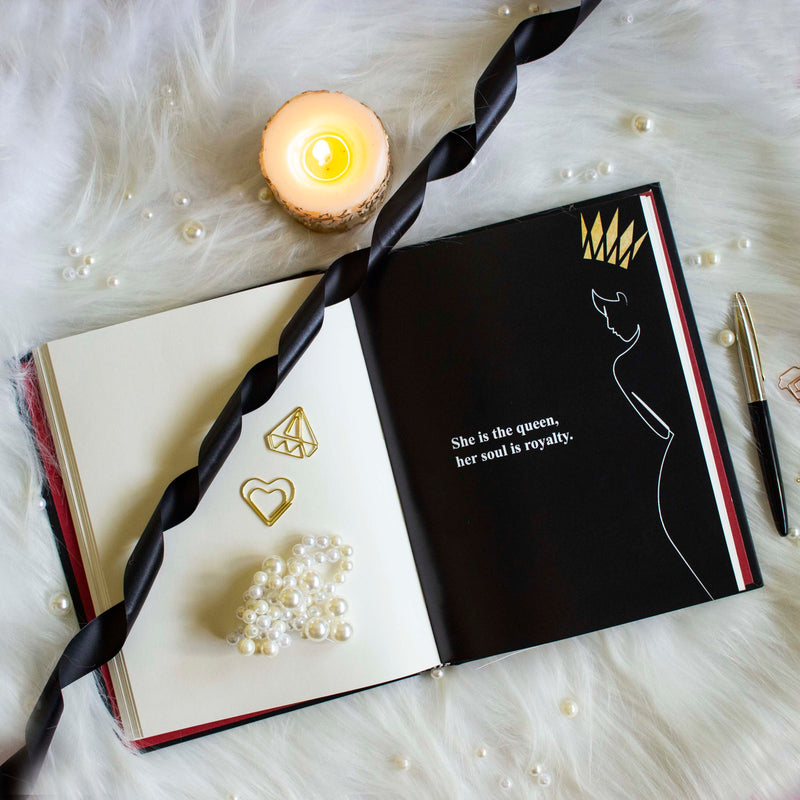 Inspirational Notebook - Freya (Hand painted)