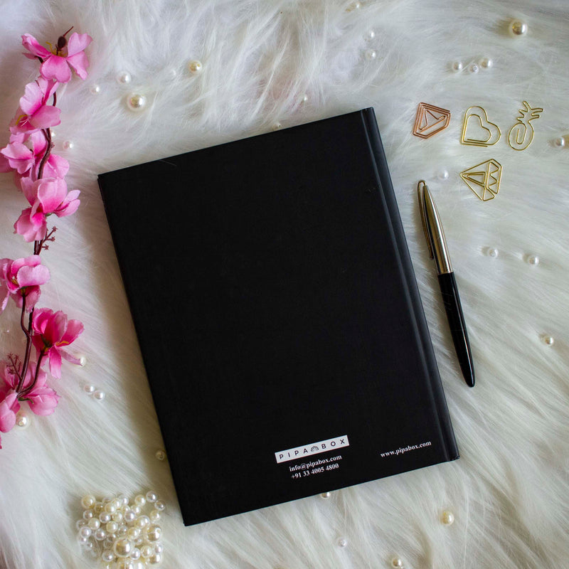 Inspirational Notebook - Freya (Hand painted)