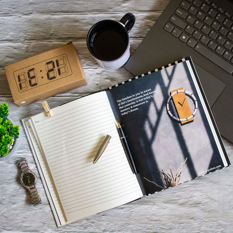 Sands of Time - Inspirational Notebook