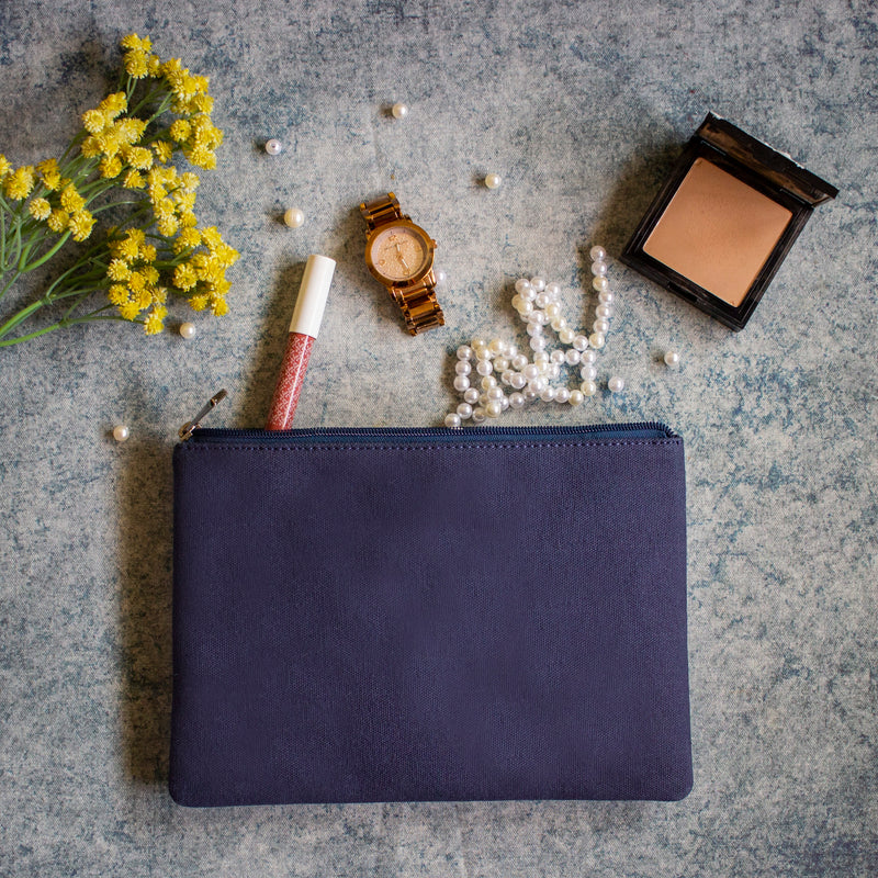 She is a Queen - Printed Multi Purpose Canvas Pouch