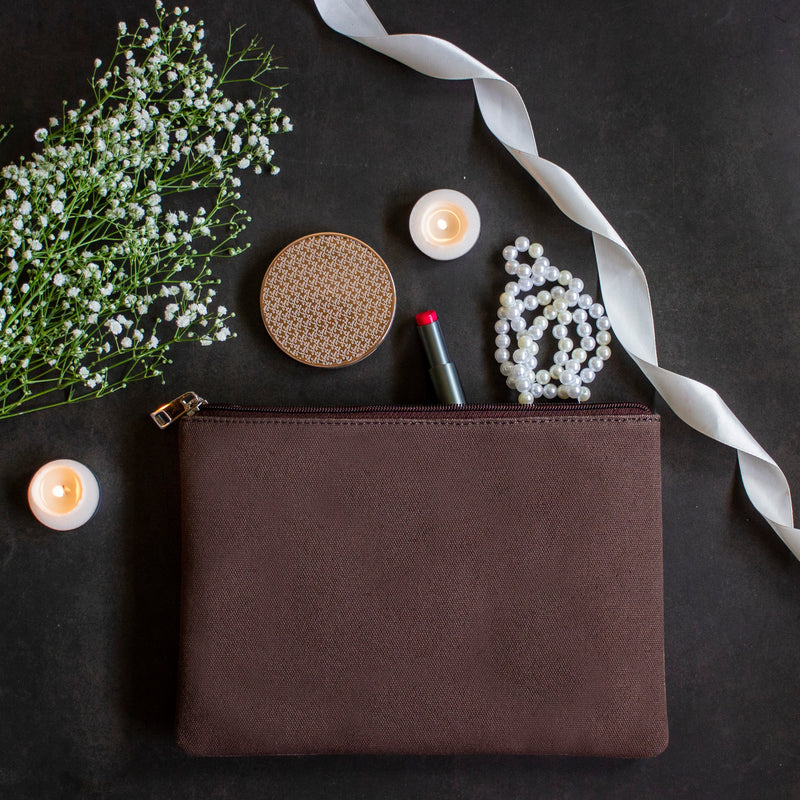 She Belived She Could - Printed Multi Purpose Canvas Pouch