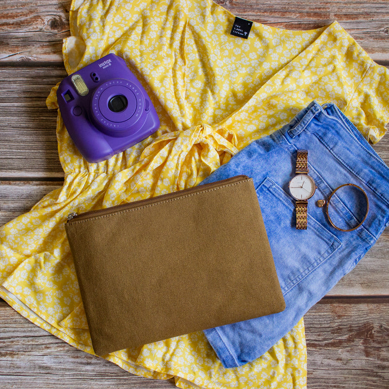 Try to Be a Man - Printed Multi Purpose Canvas Pouch