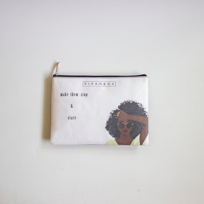 Make Them Stop - Multi Purpose Canvas Pouch