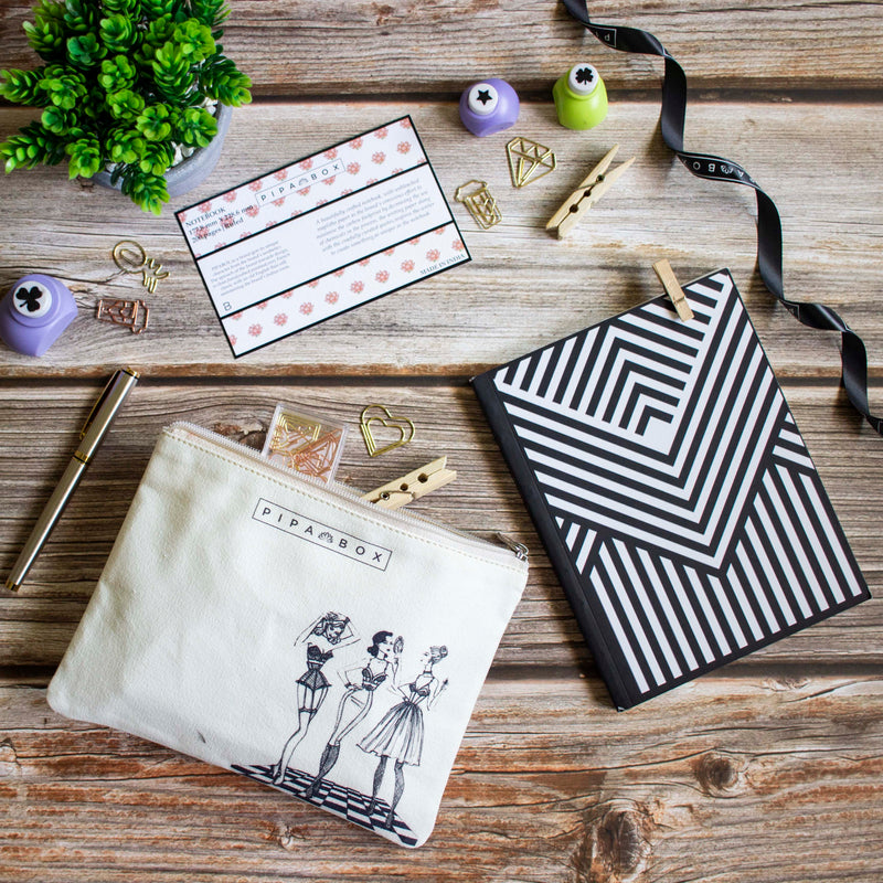La Vogue - Multipurpose Canvas Pouch