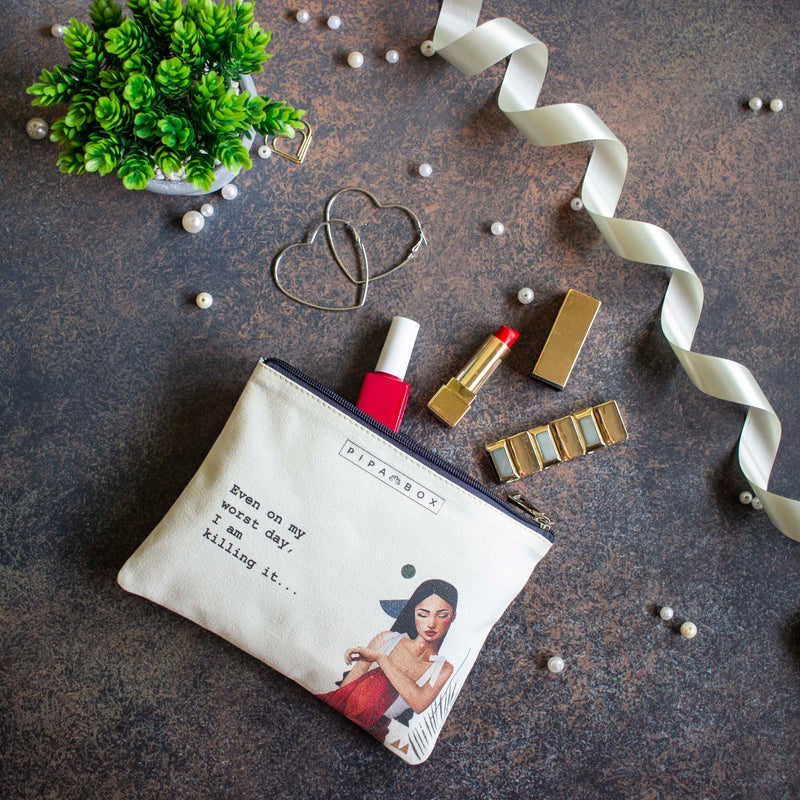 Sienna Dream - Canvas Pouch