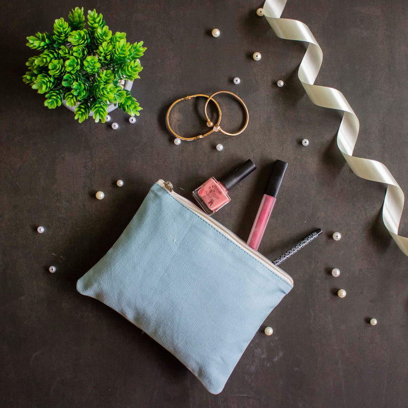 Denim Crush - Canvas Pouch