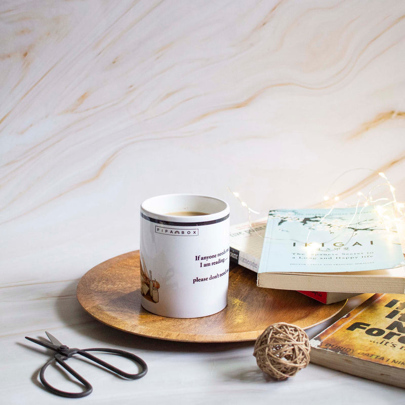 Tome & café - Ceramic Mug