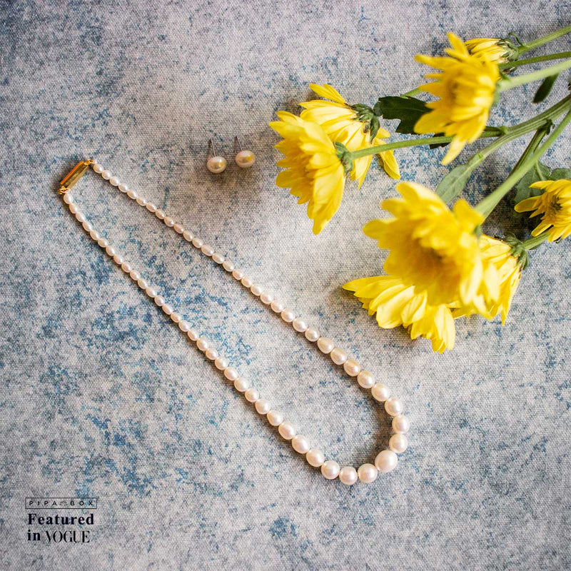 Charlotte - 100% Fresh Water Pearl Necklace